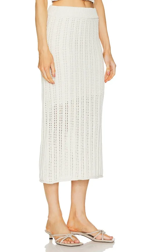A.L.C. Aurora Skirt in Ivory