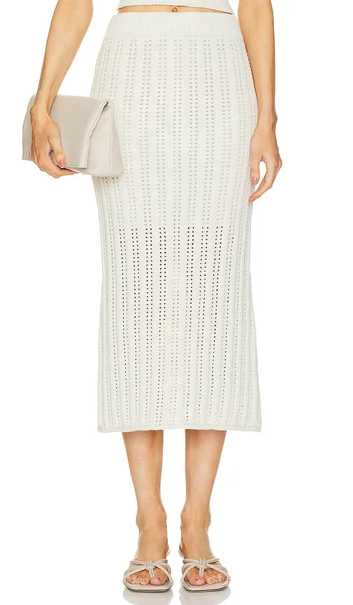 A.L.C. Aurora Skirt in Ivory