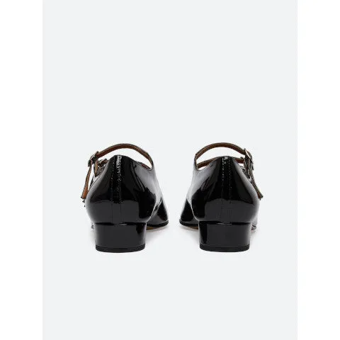 Carel Paris Ariana Black Patent Leather Mary Janes