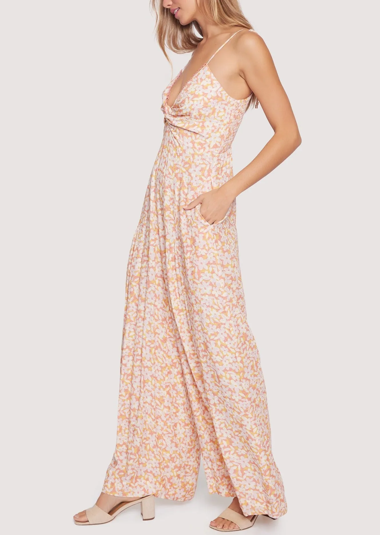 Coastal Daisies Jumpsuit