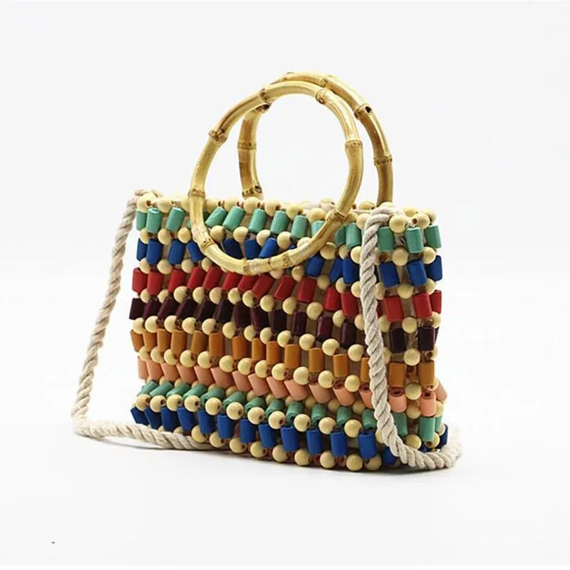 Colorful Rattan Bag