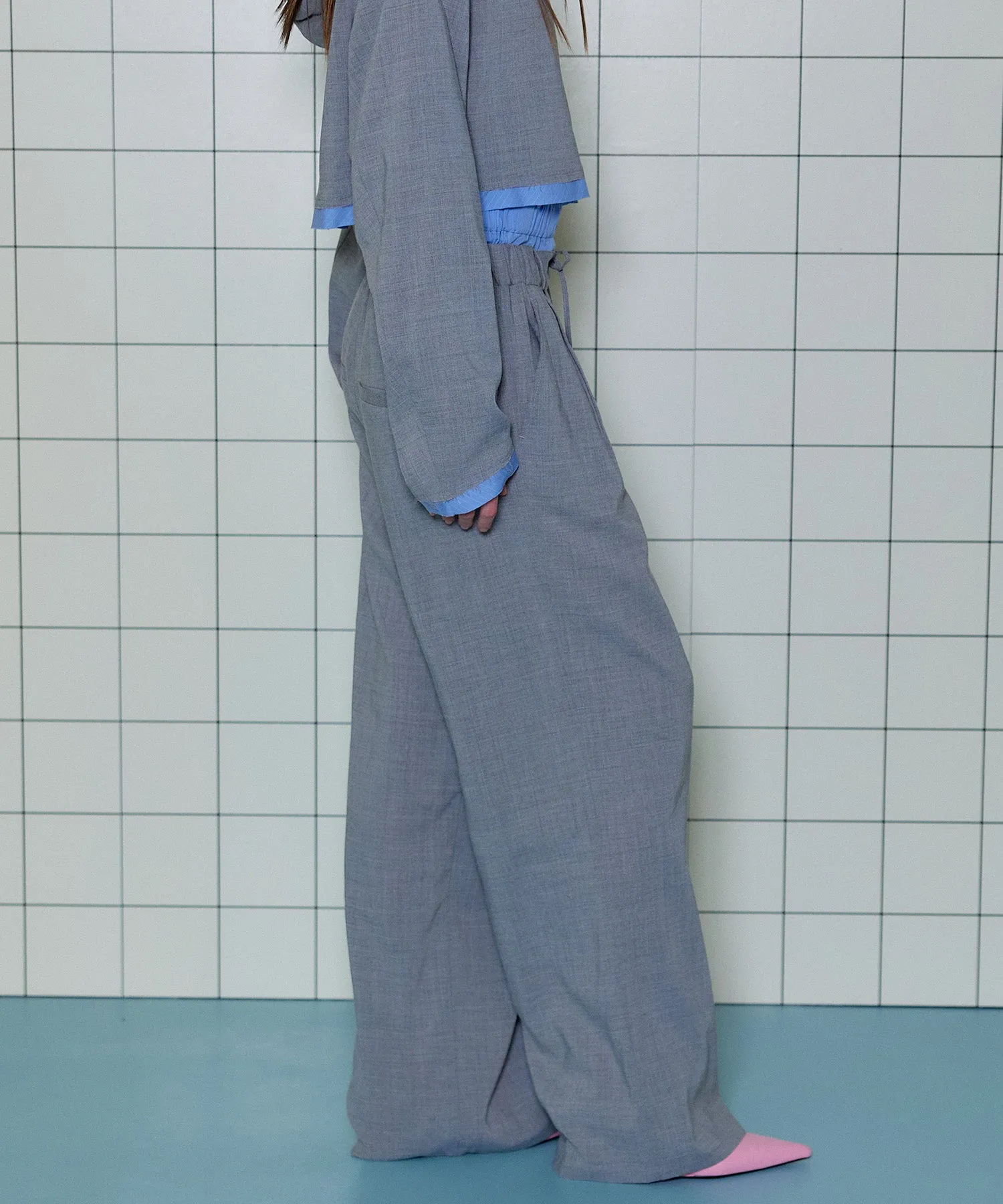 Easy Double Waist Pants