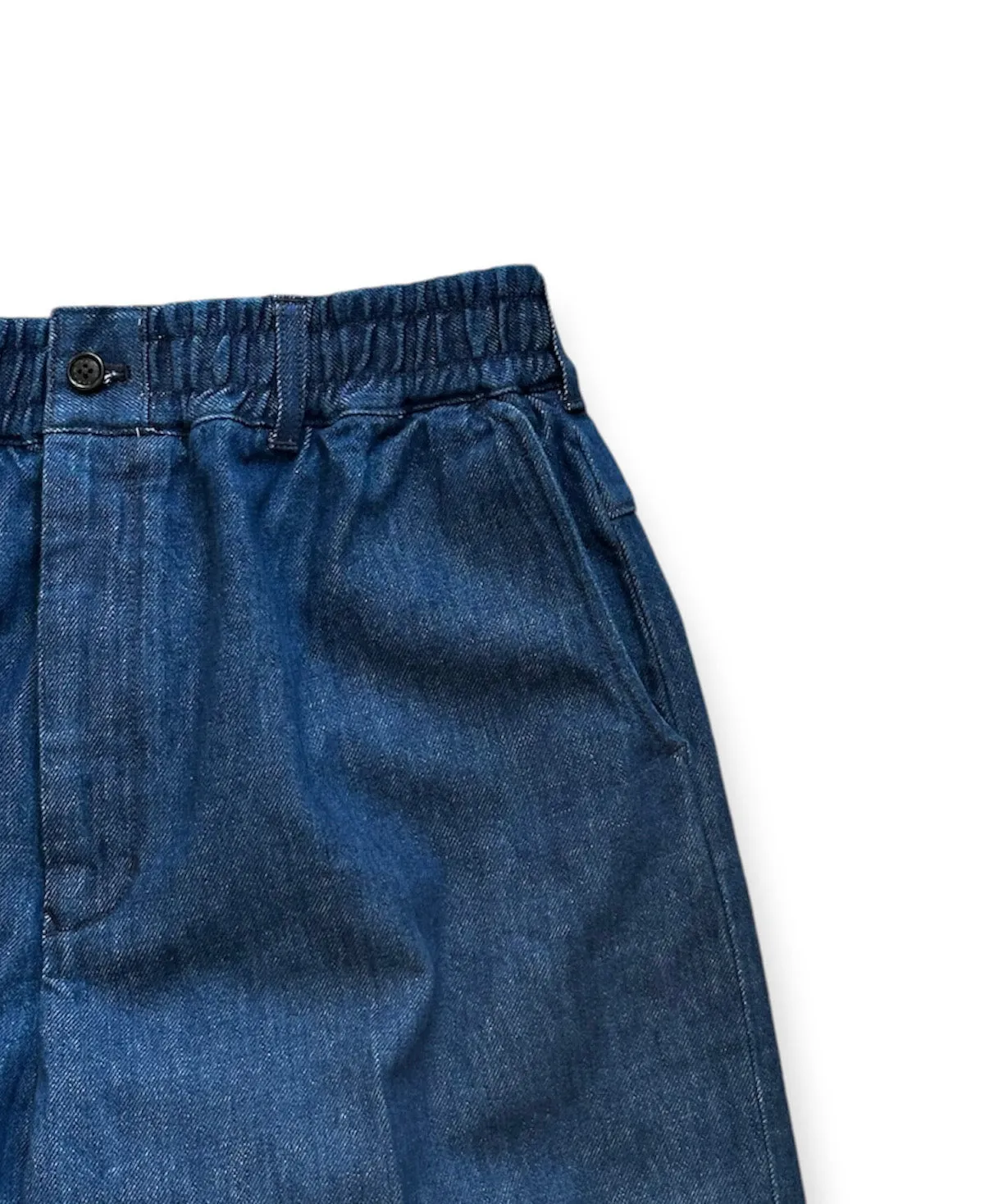 Easy Wide Tapered Pants(12.5oz Denim) "BLUE"