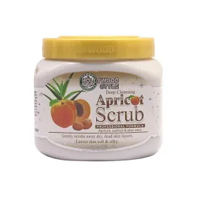 HOLLYWOOD FACIAL SCRUB APRICOAT MINT&OATMEAL 550GM