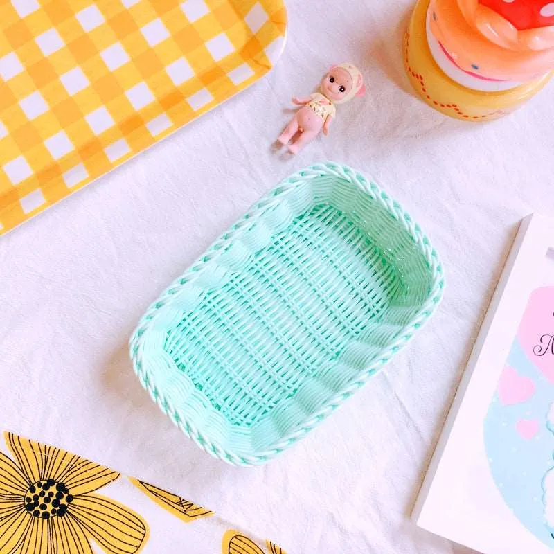 Kawaii Colorful Baskets