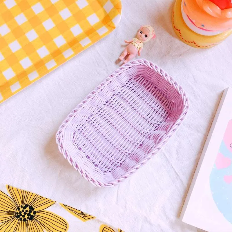 Kawaii Colorful Baskets