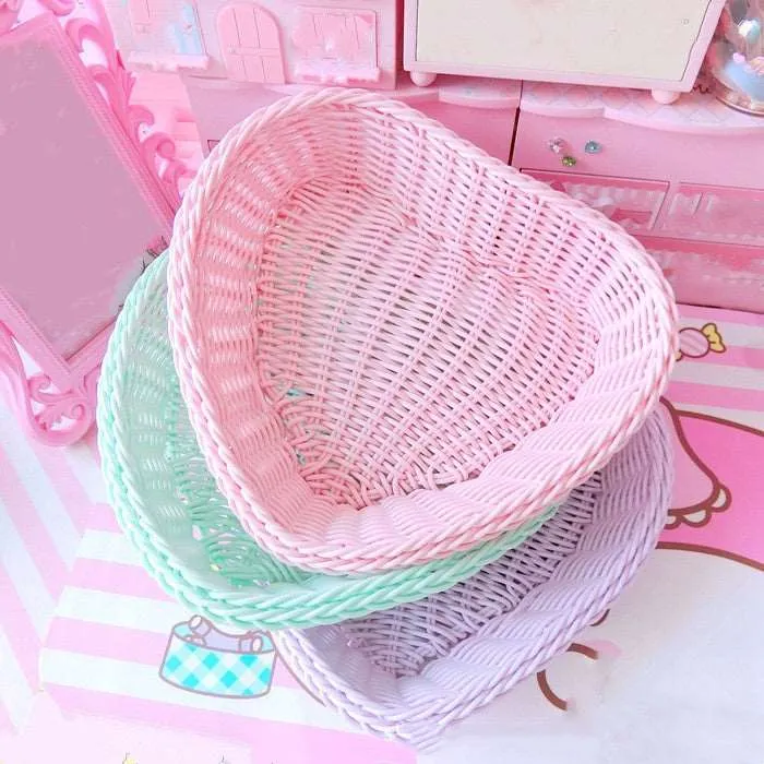 Kawaii Colorful Baskets