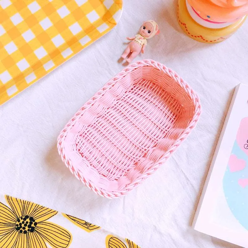 Kawaii Colorful Baskets