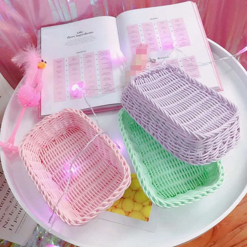 Kawaii Colorful Baskets