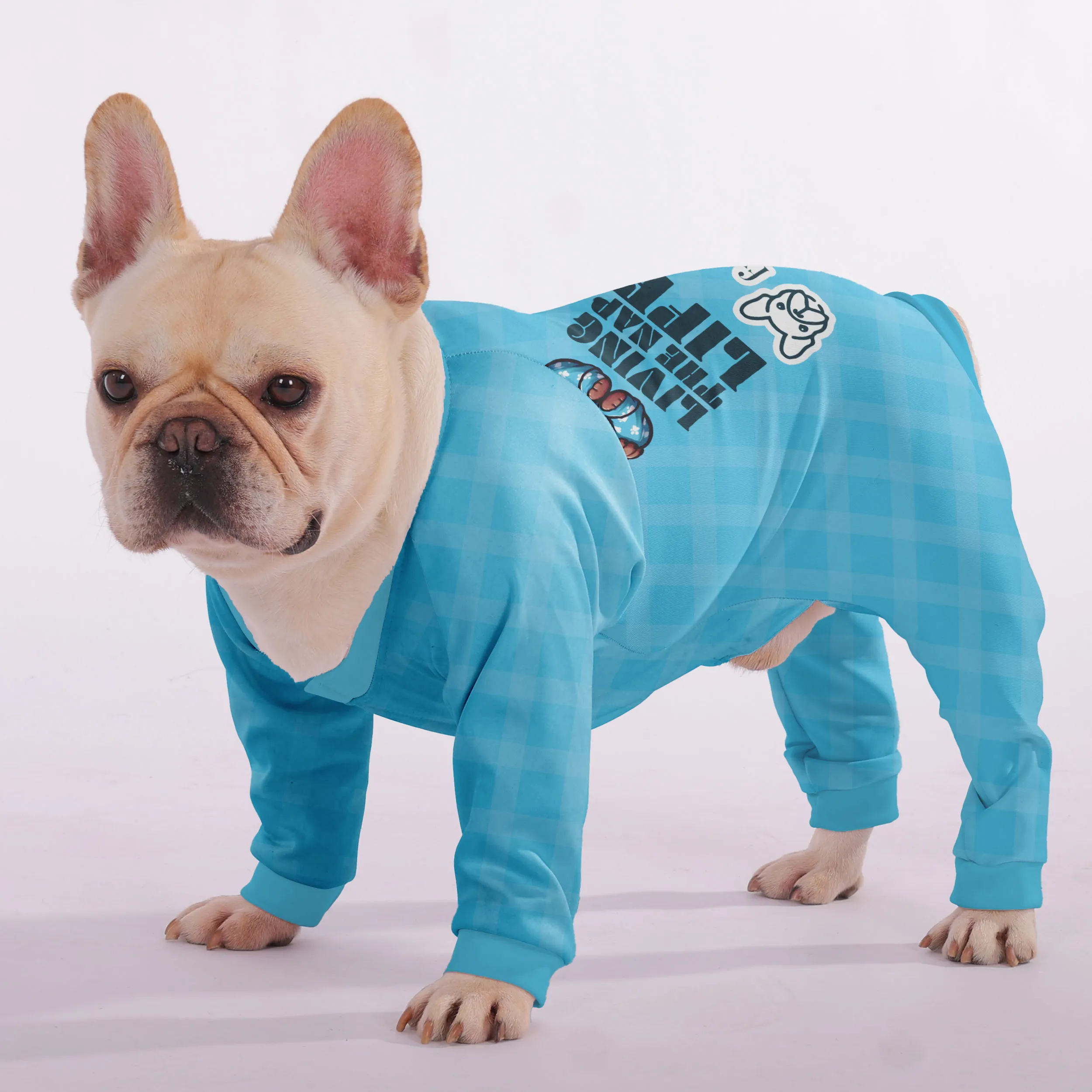 Living the Nap Life - Frenchie Pajamas – Ultra-Soft, Cozy, & Adorably Stylish