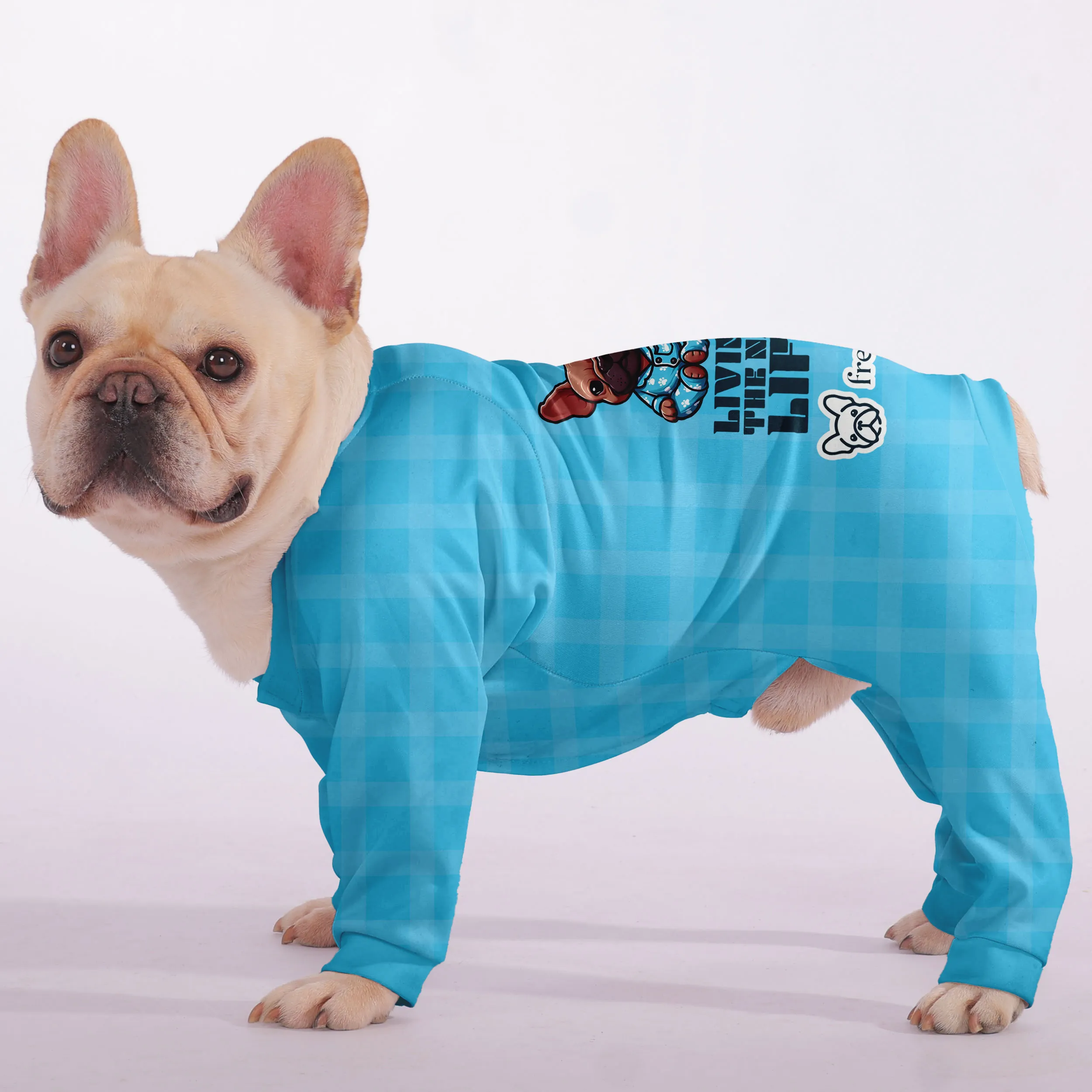 Living the Nap Life - Frenchie Pajamas – Ultra-Soft, Cozy, & Adorably Stylish