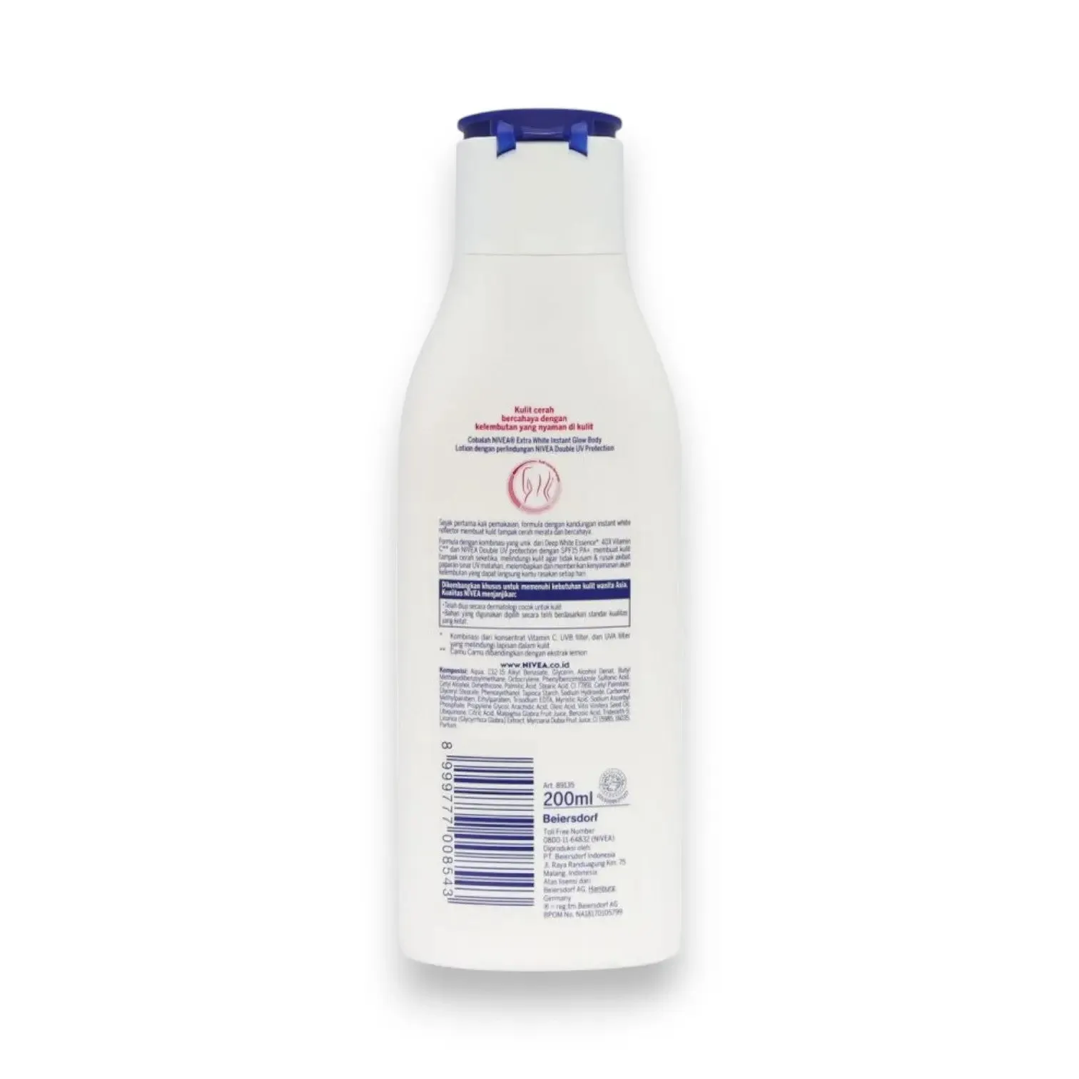 Nivea Extra Bright Instant Glow Body Lotion 200ml
