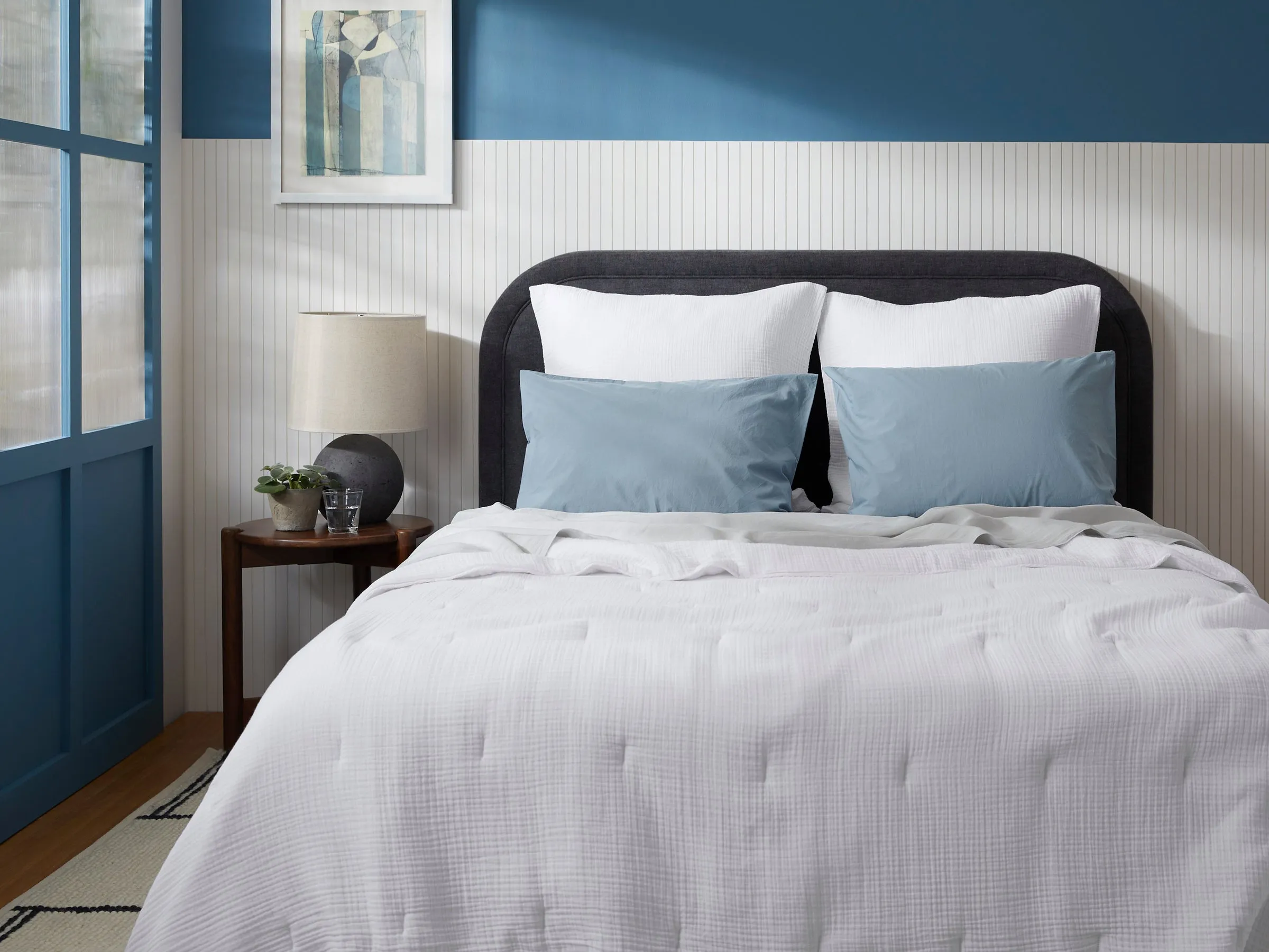 Organic Cloud Cotton Euro Sham (White)