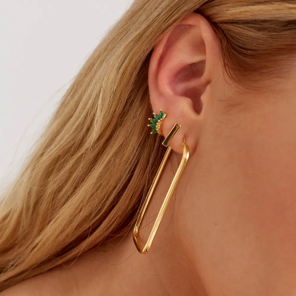 PENDIENTES COLORFUL CROWN