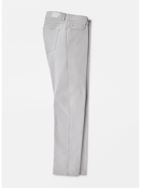 Peter Millar Performance Five-Pocket Pant in Gale Grey