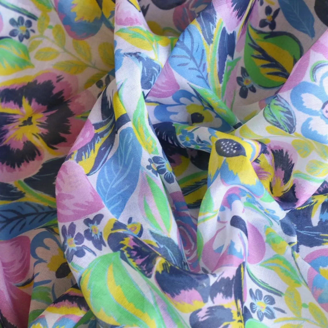 Riviera - Liberty Fabrics - Chloe Cotton Chiffon
