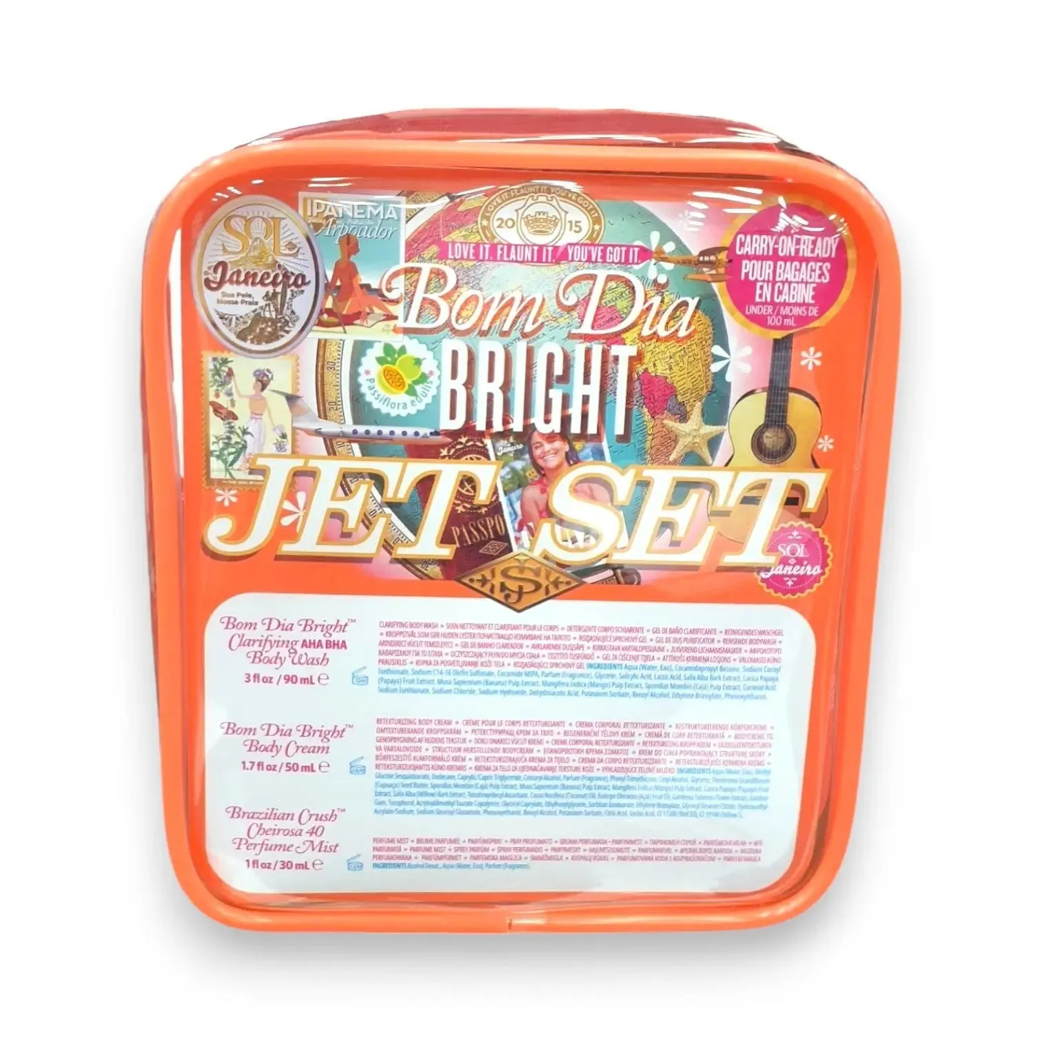 Sol De Janeiro Bom Dia Bright Jet Set 3pcs