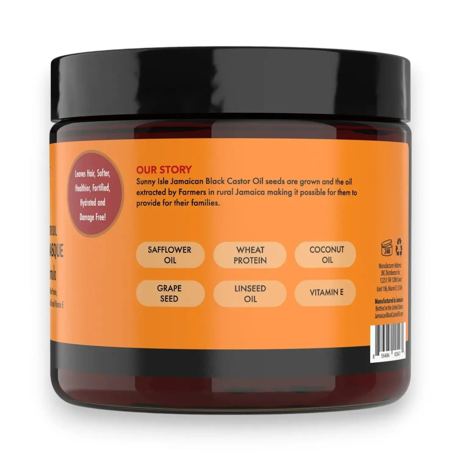 Sunny Isle Jamaican Black Castor Oil Hair Masque 473g