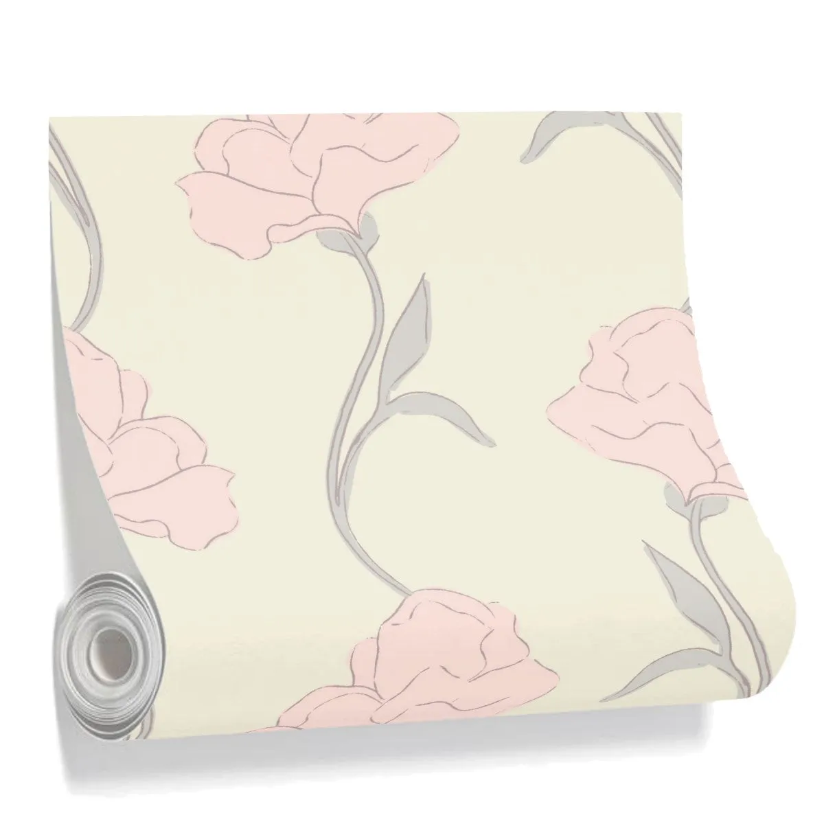 Sunny Yellow - Wall Covering - Peel and Stick Wallmark Canvas