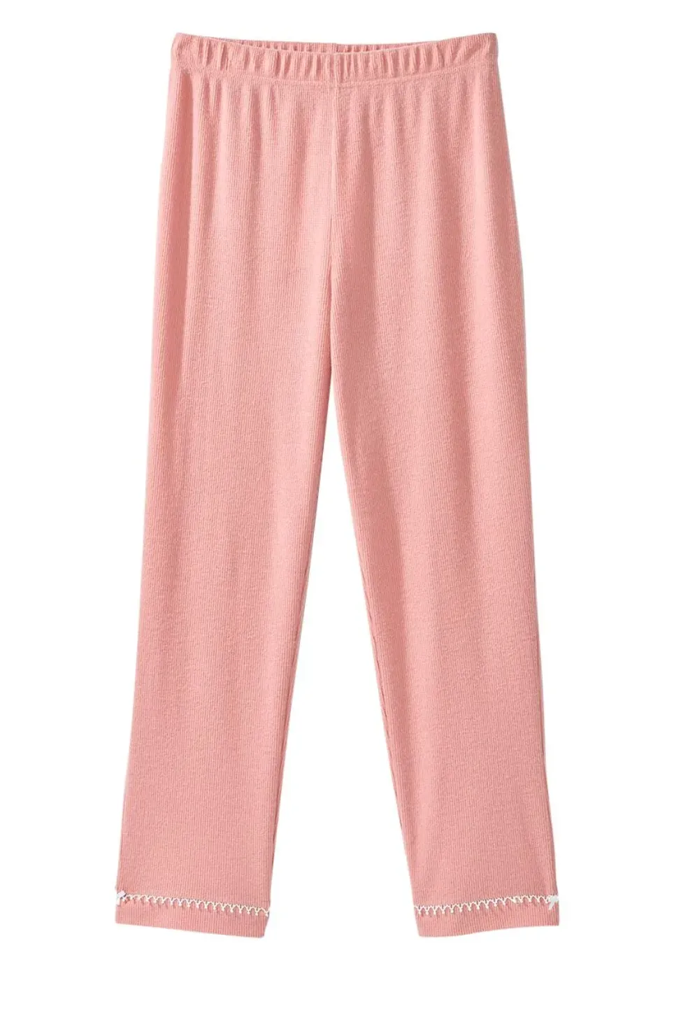 Women's Open Back Pajamas With Pull-On Pant Set