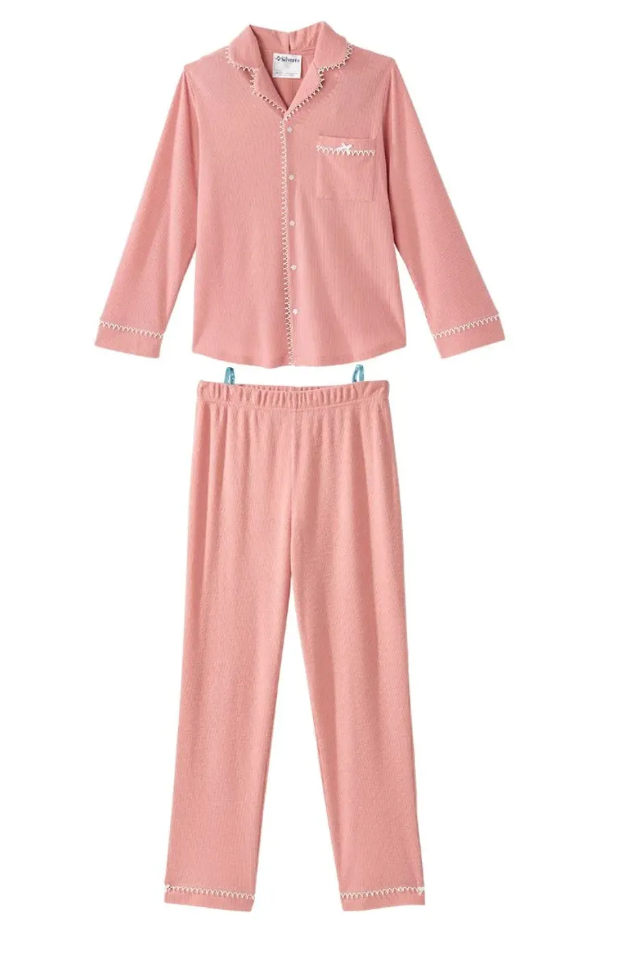 Women's Open Back Pajamas With Pull-On Pant Set